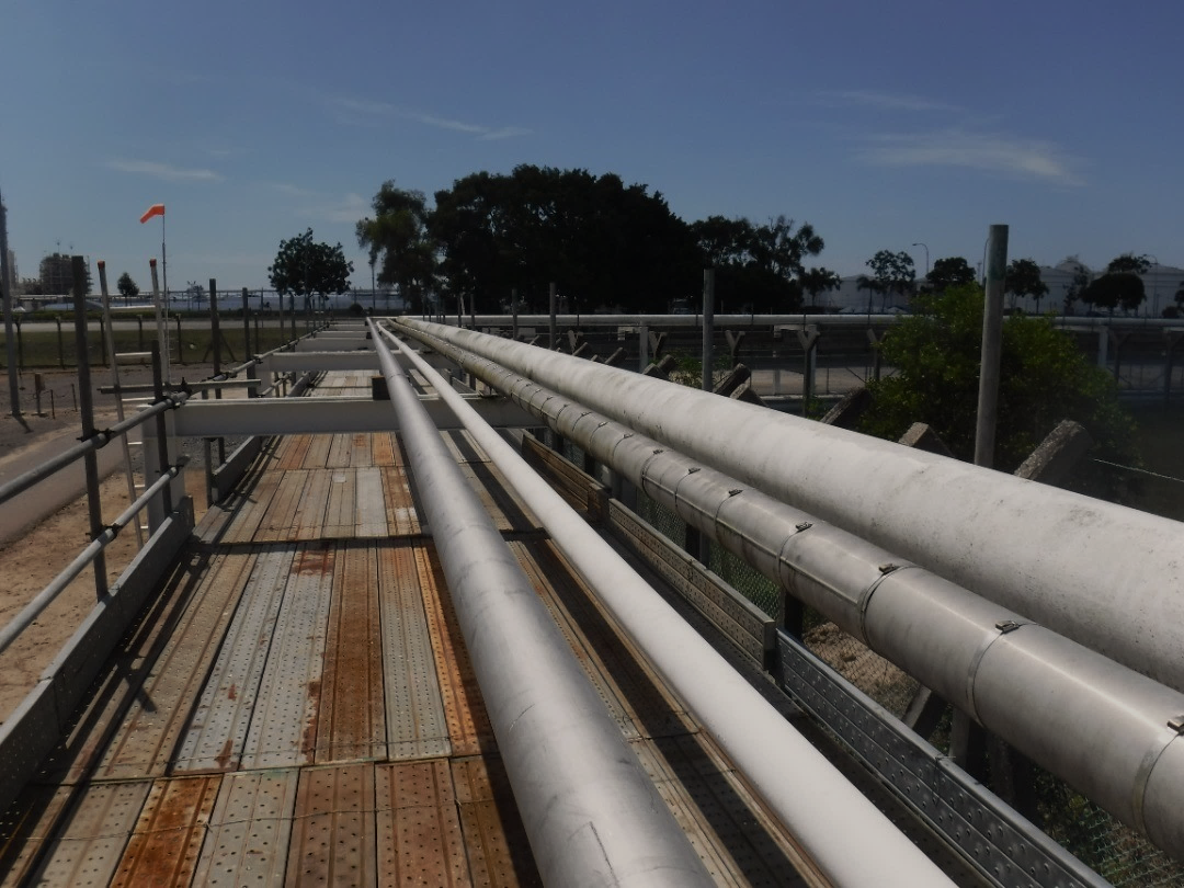 Ethylene disposition line · 4.2 km, partly underground